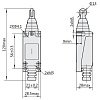 443029 | Выключатель путевой YBLX-ME/8122 с горизонтальным плунжером прямого давления (R), Chint